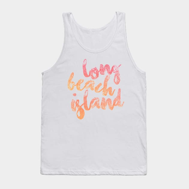 Long Beach Island Tank Top by emilystp23